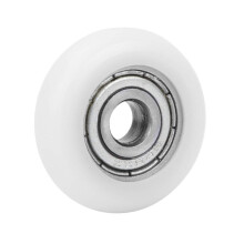 Rowing Machine Wheels 8x40x10mm Round Pom Roller Compatible Compatible with Rower Bsr6284010