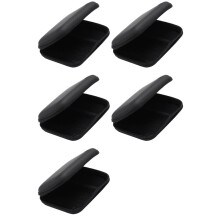 5X Portable Hard Disk Drive Shockproof Zipper Cover Bag Case 2.5inch HDD Bag Hardcase Black