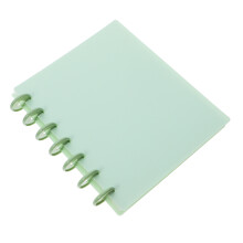 1Fotoboek PP Groen Met Vier Vakken Voor Fotokaarten