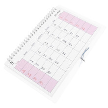 1 Minimalistische Bureautafel Kalender 2025 Van