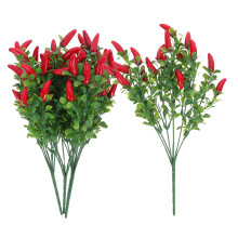 5St Chili Takken Rood Kunstdecoratie Voor En