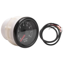 4st 52MM Elektrische Toerenteller 0-8000 RPM 2inch RPM-Toerenteller voor 2 3 4 5 6 8 Cilinder Benzinemotor Auto Boot Jacht