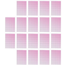 18 Sheets Self Adhesive Mirrors Mosaic Tiles Acrylic Square Mirror Tiles Disco Mirror Stickers for DIY