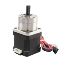 Geared Motor -17 Geared Stepper Motor Gear Ratio 5.18:1 Planetary Gearbox for 3D Printer DIY Robotics/Textile Machine