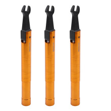 3X Mxita SMA Torque Wrench RF Connector Opening 8MM Electrommunication Coax Adapter Convertor Straight Goldplated Spanner