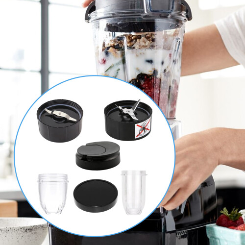 Ανταλλακτική σταυρωτή λεπίδα για Magic Bullet, Ανθεκτική πλαστική λεπίδα μπλέντερ με 1