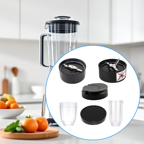 Ανταλλακτική σταυρωτή λεπίδα για Magic Bullet, Ανθεκτική πλαστική λεπίδα μπλέντερ με 2