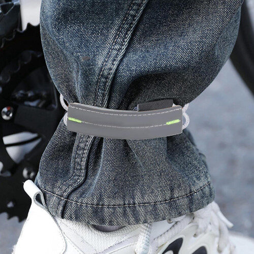 High-Vis Reflective Leg Bands Adjustable Weather-Resistant 1