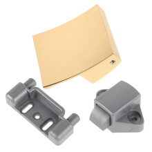 1Set Eenvoudig Te Gebruiken Gouden Kast Trekknop Slot Voor Auto