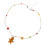 1Kerst Gingerbread Man Ketting Rood Duurzaam Plastic Hanger 1