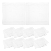 1Witte Katoenen Zakdoek En Zweetdoek
