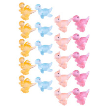 20St Kleine Mini Figuren in Resin Met Lichtgevende Kleuren