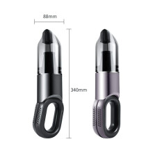 Aspiradora de mano inalámbrica, diseño ergonómico, aspiradora portátil, modos de succión potentes para una limpieza rápida, mini aspiradora