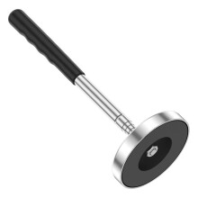 35LB Magnetic Sweeper Telescoping Pick- Tool,Screws Parts Finder,Retractable Handle 8.3 to 33 Inch Pick Nails Screw