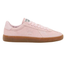 (5 UK, Pink) Lacoste Womens/Ladies Pro Logo Leather Flat Trainers