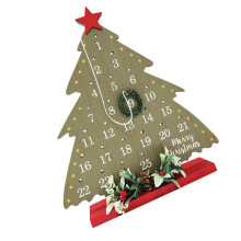 1 Multifunctionele Adventskalender Met Kersttafereel