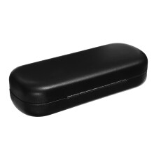Zwarte Kunstleren Brillenkoker Hardcase Dames En