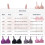 Plus Size Underwire Push Up Bra White Lightly Lined 4