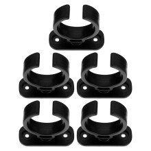 5St Handige Plastic Mic Stand Clips Voor Diverse Microfoonmodellen