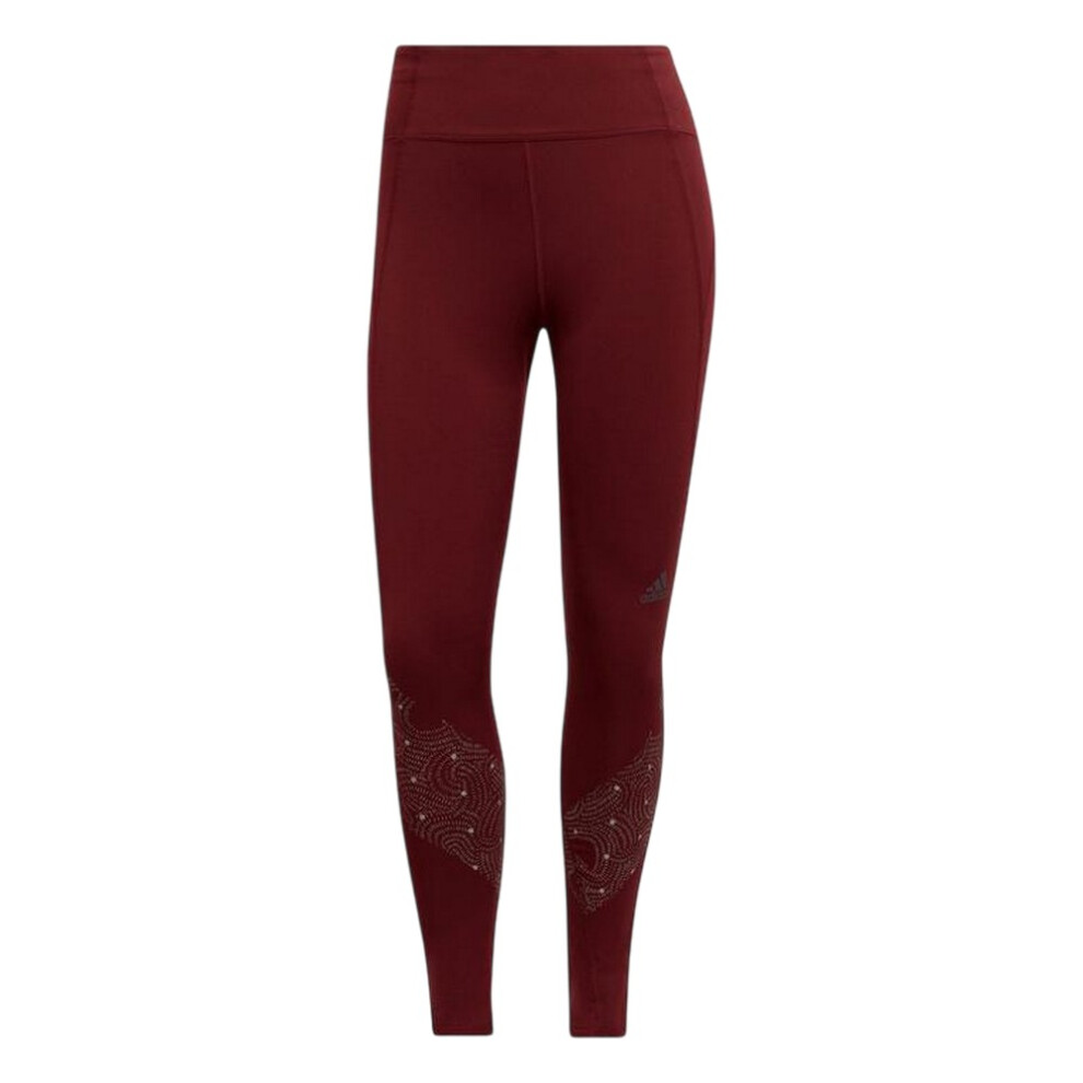 Adidas Womens/Ladies Own The Run Reflective 7/8 Leggings
