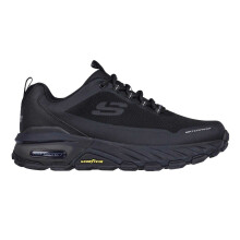 (8 UK, Black) Skechers Mens Max Protect Fast Track Waterproof Walking Shoes