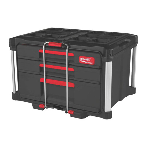 Milwaukee Box 2 + 1 Schubladen PACKOUT Milwaukee 1