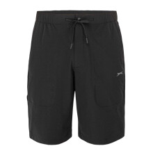 (S, Black) Slazenger Mens Club Hs Shorts
