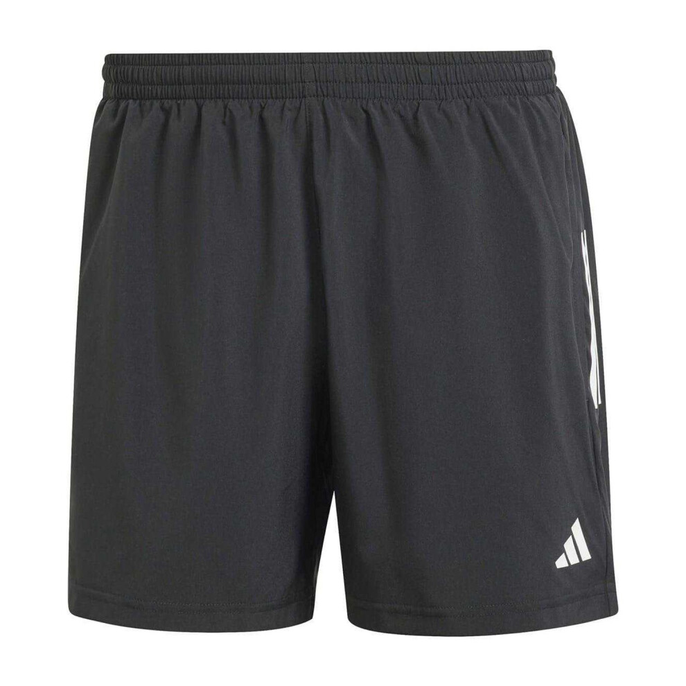 Adidas (Xl, Black) Mens Own The Run Logo Running Shorts