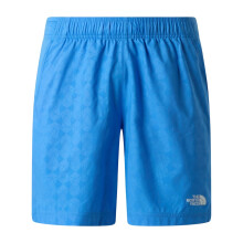(S, Marina Blue) The North Face Mens 24/7 Pentdome Patterned Shorts