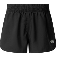 (L, Black) The North Face Girls Woven Flexible Shorts