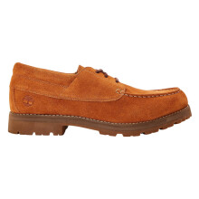 (11 UK, Rust) Timberland Mens Britton Suede Moc Toe Loafers