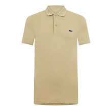 (XXL, Beige) Lacoste Mens Chest Logo Regular Polo Shirt