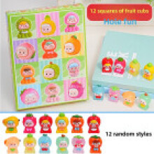 (Fruit)Figura de acción modelo Incredibox Sprunki Italian Brainrot Al Baby Three Blind Box