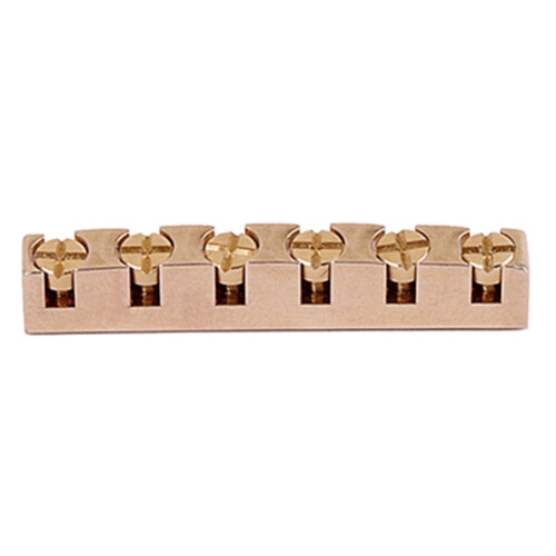 43mm Guitar Nut Height Adjustable Bell Brass Nuts Replacement for LP SG Style Guitar
