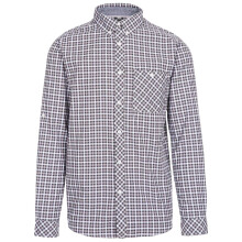 Trespass Mens Checked Regular Long-Sleeved Shirt