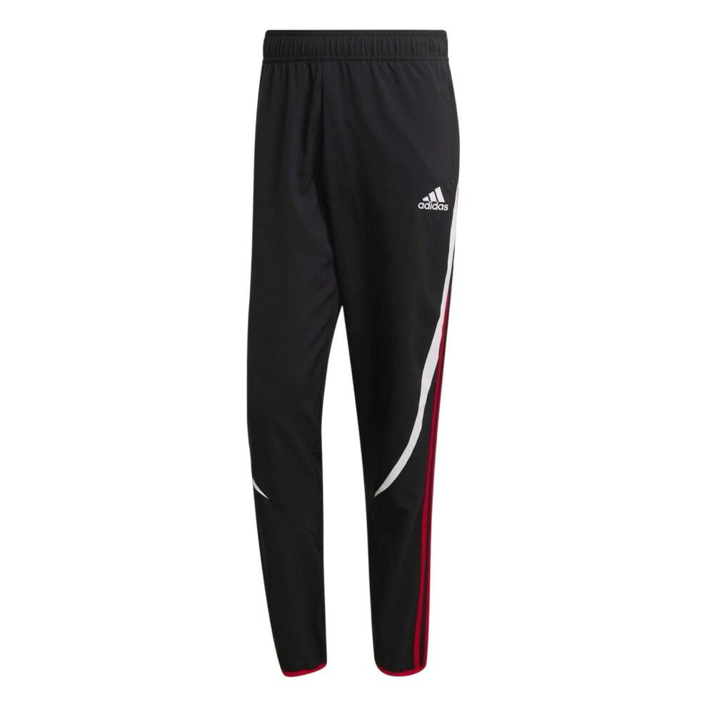Adidas (Xs, Black) Mens Manchester United Fc Tracksuit Bottoms