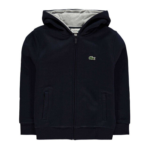Lacoste (10 Years, Navy) Lacoste Boys Basic Full Zip Hoodie