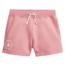 (10-12 Years, Desert Rose) Ralph Lauren Childrens/Kids Fleece Relaxed Fit Shorts