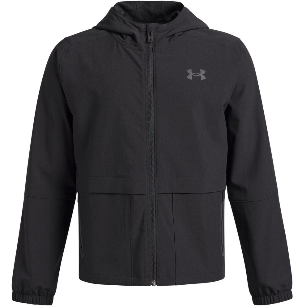 Under Armour (9-10 Years, Black) Childrens/Kids Unstoppable Hooded Jacket