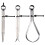 Spring Inside Outside Divider Caliper Set 8-Inch Machinist Tools 3-Pack 1