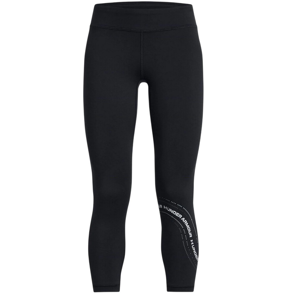 Under Armour (9-10 Years, Black) Girls Performance Fitted Leggings