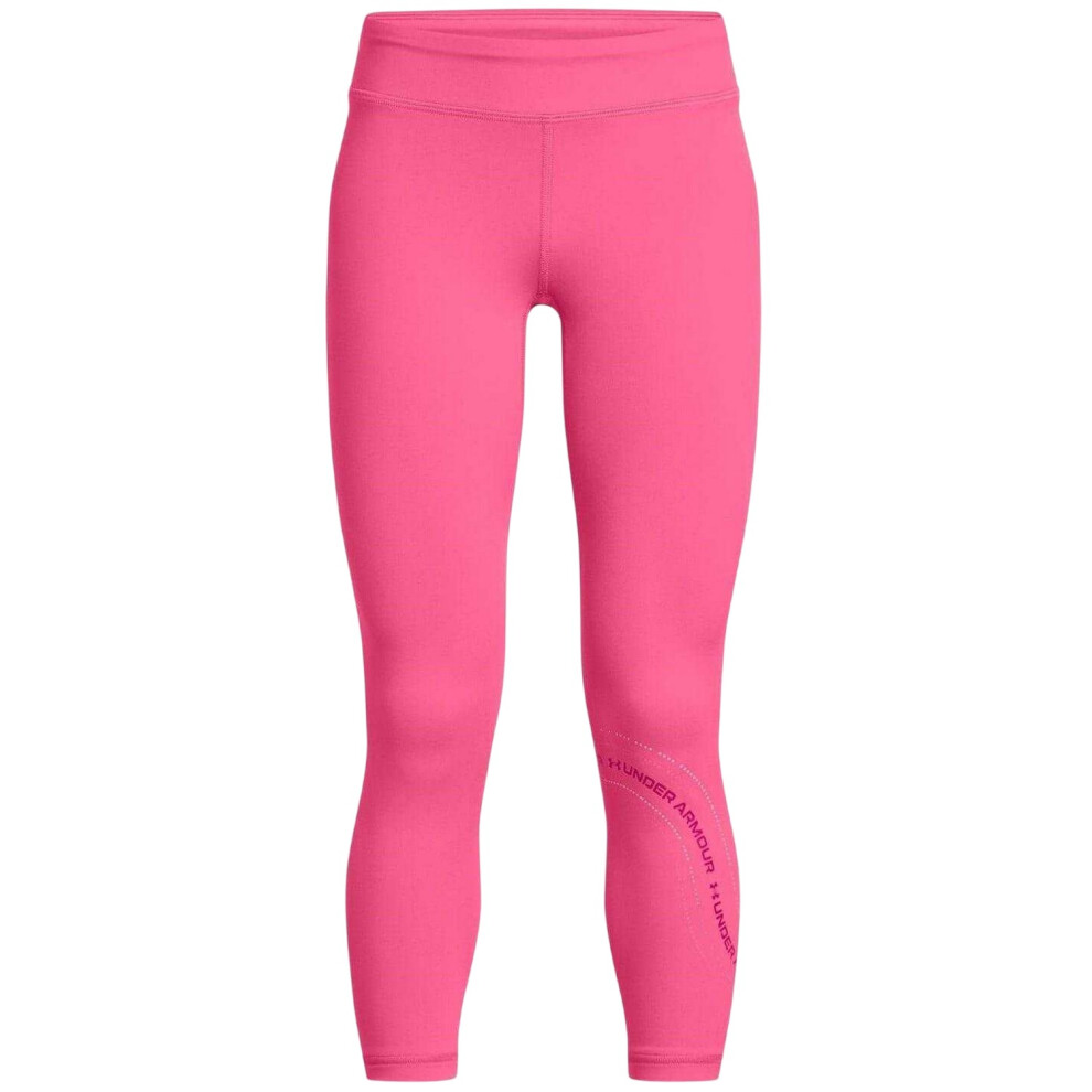 Under Armour (13 Years, Pink) Girls Performance Fitted Leggings