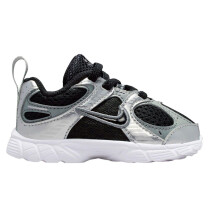 (9 UK Child, Black/Grey) Nike Childrens/Kids V5 Logo Running Shoes