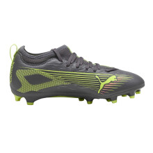 (1 UK, Matted Silver) Puma Childrens/Kids Ultra Match Firm Ground Football Boots