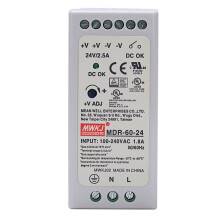 2X MDR-60 24V 60W Din Rail power supply ac- driver voltage regulator power suply 110V 220V