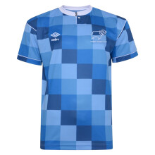 (M, Blue) Umbro Mens 1988 Derby County FC Football Shirt