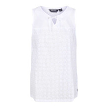 (12 UK, White) Regatta Womens/Ladies Janessa Patterned Sleeveless T-Shirt
