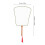 Tragbarer Handventilator Weiß, , 4 2