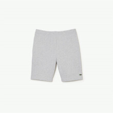 (XL, Light Grey) Lacoste Mens Fleece Shorts