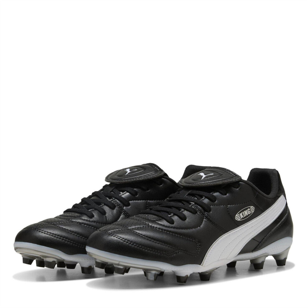 Puma (9.5 Uk, Black) Mens Liga King Firm Ground Football Boots